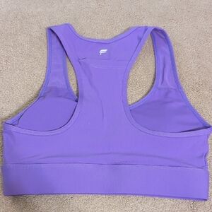 Purple Racerback Sports Bra
